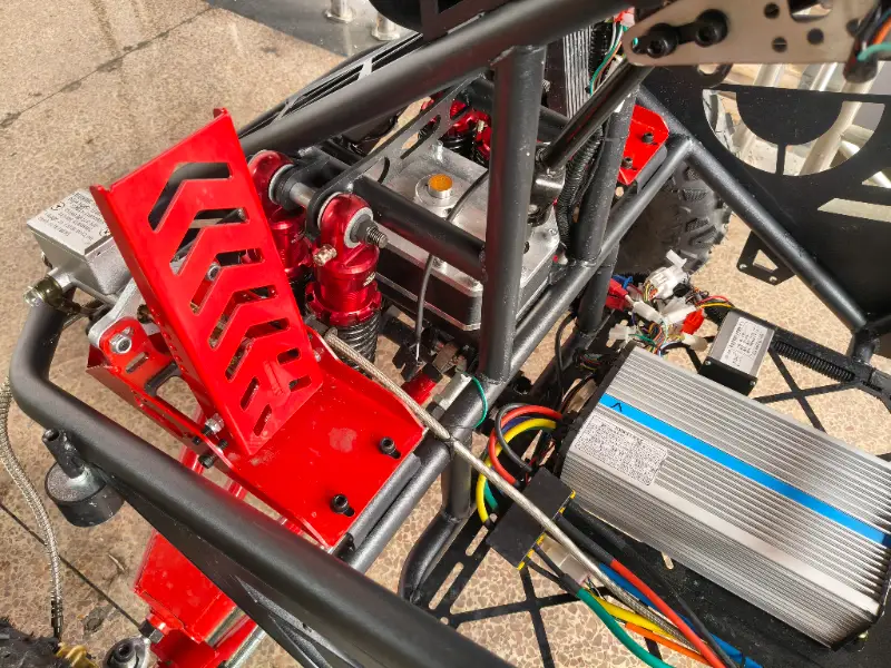 Off-road electric go-kart outdoor driving vehicle details
